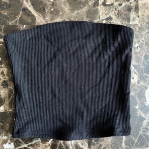 Garage black tube top